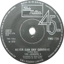 side-A label by Tamla Motown