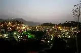 North-east part of Solan city at night