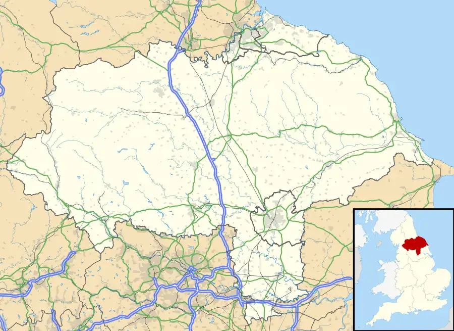 Aldborough is located in North Yorkshire