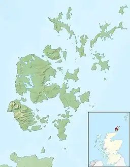 Switha is located in Orkney Islands