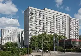 Za Żelazną Bramą housing estate in Warsaw (by Jerzy Czyż, Jan Furman, Andrzej Skopiński, Jerzy Józefowicz, Marek Bieniewski and Stanisław Furman, 1965–72)