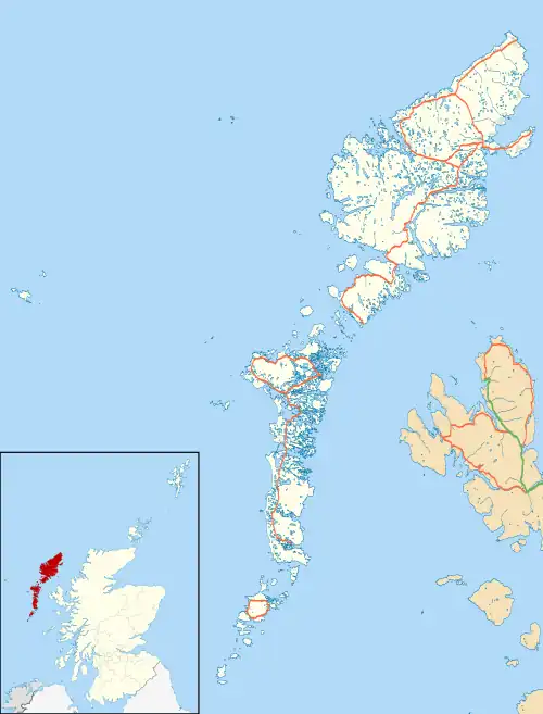 Arnol is located in Outer Hebrides