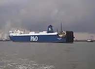 P&O "European Trader" in 2010