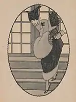 postcard from the Elegances series c. 1919