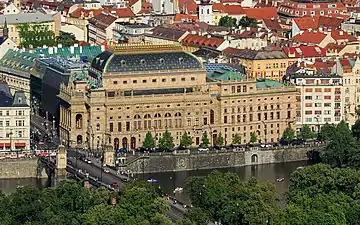 The National Theatre in Prague, Czech Republic