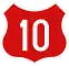 National Road 10 shield}}