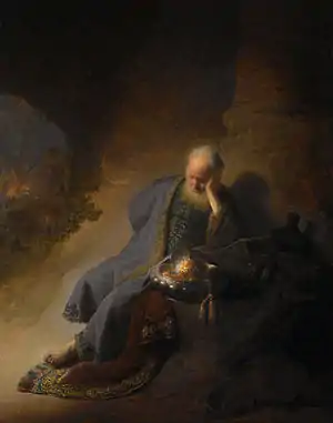 Jeremiah Lamenting the Destruction of Jerusalem  (c. 1630)