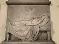 Monument by John Gibson, Via Fontanella Studio, Rome (for Richard John Uniacke, Jr., 1834)