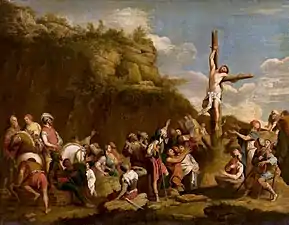 Crucifixion of Polyclitus (1650s), oil on canvs, 108 x 139 cm., National Museum, Warsaw
