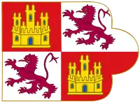 Royal Standard of the Crown of Castile – Early Style