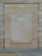 Plaque at Saint FidelisJohn LinenbergerVictoria, Kansas