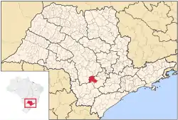 Location in São Paulo state