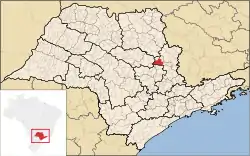 Location in São Paulo state