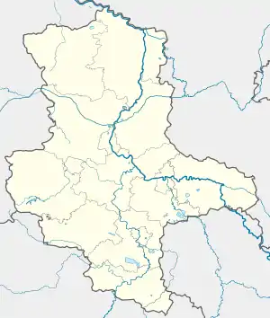Magdeburg is located in Saxony-Anhalt