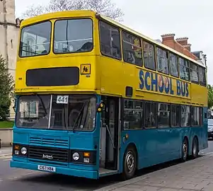 1986 Leyland Olympian (imported from Hong Kong) in the United Kingdom