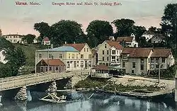 St. George River and Main Street c. 1908