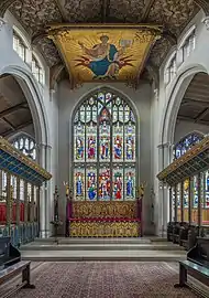 Sanctuary of St Cyprian's, Clarence Gateat St Cyprian's, Clarence Gate, by Diliff