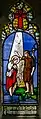 Stained glass window by James Powell and Sons depicting John the Baptist