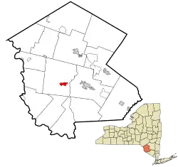 Location of Smallwood in Sullivan County, New York