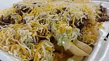 Carne asada fries at Tacos El Gordo, Chula Vista, California