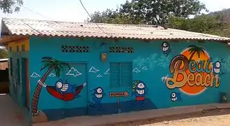 Mural in Taganga