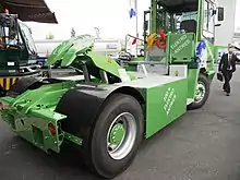 Electric tractor unit