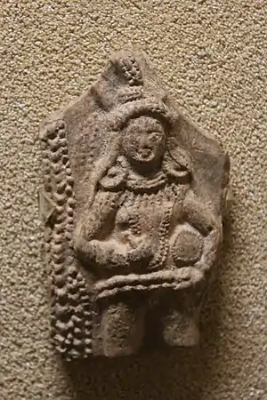 Terracotta Plaque Found at Dhosa/Tilpi, Now at State Archaeological Museum at Behala