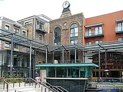 The Old Brewery (1882-2003)The image was taken after the brewery was converted into a mixed-use development of shops, restaurants and flats.