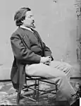 Thomas Nast, c. 1860–1875, photo by Mathew Brady or Levin Handy