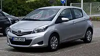 Toyota Yaris (XP130)May 2011 – June 2020