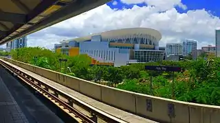 Choliseo from the platform