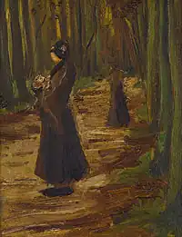 Two Women in the Woods1882Private Collection (F1665)