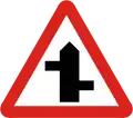 Staggered intersection