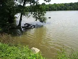 Lake at Van Buren State Park