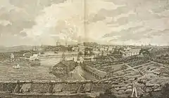 engraving of landscape