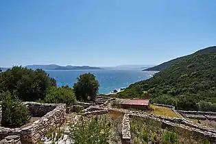 View of the Euboic Gulf