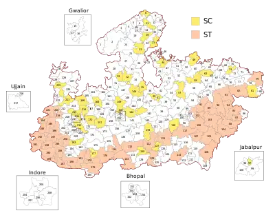 Madhya Pradesh constituencies