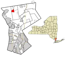 Location of Crompond, New York