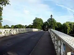The bridge looking towards Berkshire