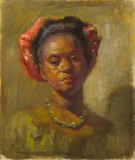 Painting, Woman from the West Indies