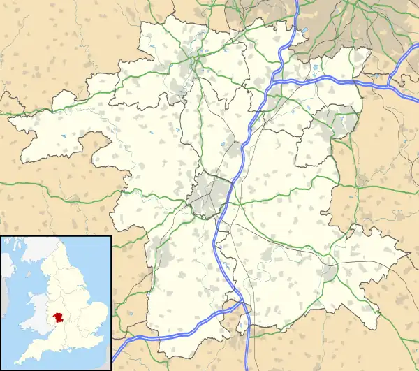Pinvin is located in Worcestershire