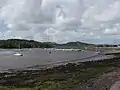 Yachts moored in Urr Water estuary, (Rough Firth, near Kippford), 2005