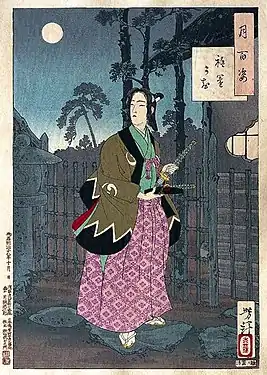 By Yoshitoshi from his 100 Aspects of the Moon, c. 1890