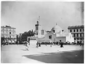 Algiers – the new Mosque Djamaa, El-Djedid 1894